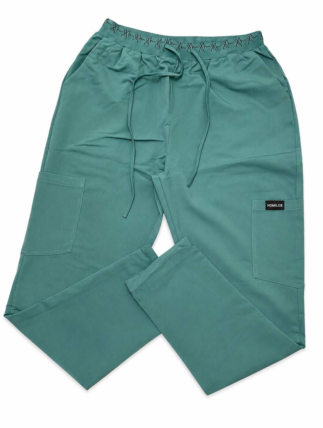 Homilos Green Scrub Pants