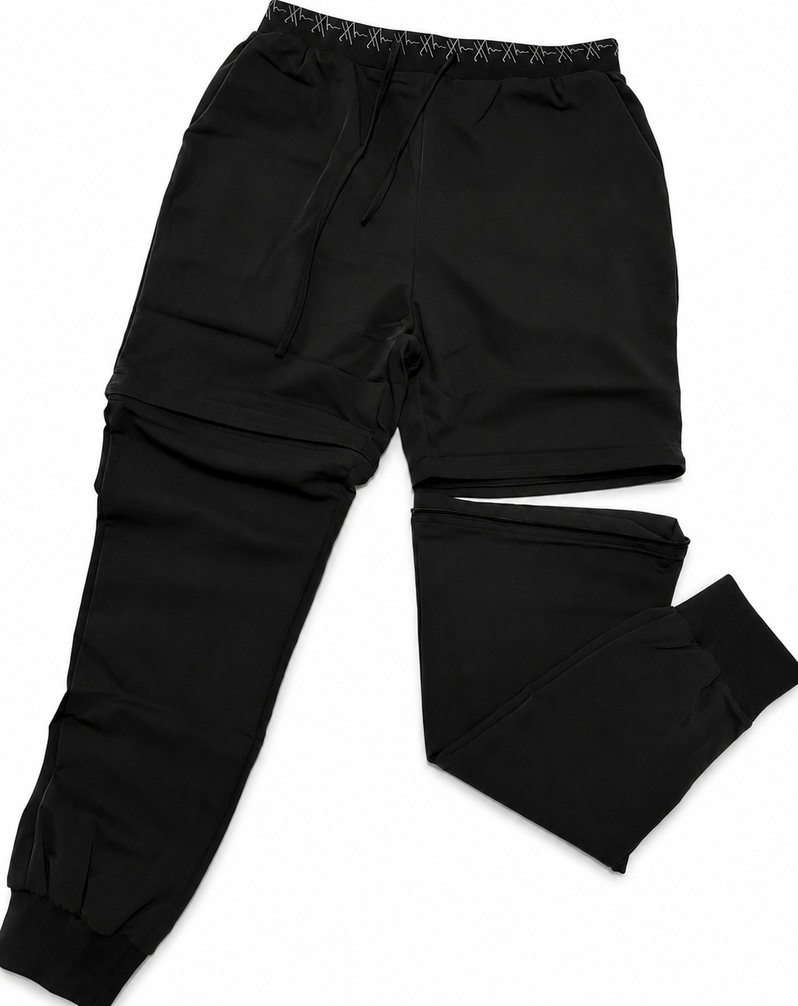 Homilos Black Convertible Scrub Pants