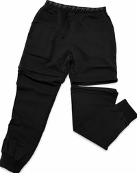Homilos Black Convertible Scrub Pants